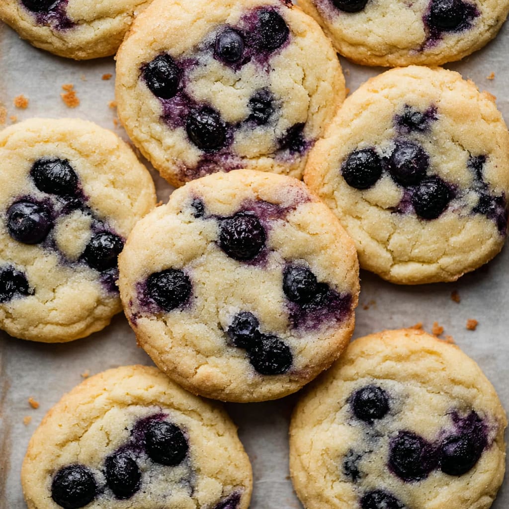 Lemon Blueberry Cookies