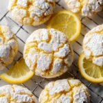 Lemon Crinkle Cookies
