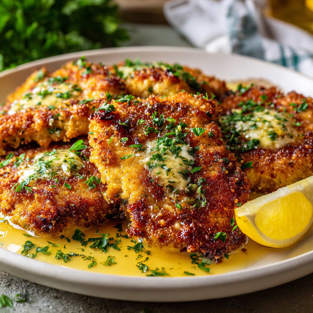 Lemon Pecorino Crusted Chicken