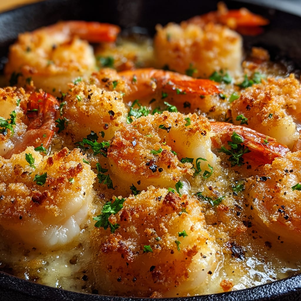 Magic Crispy Baked Shrimp