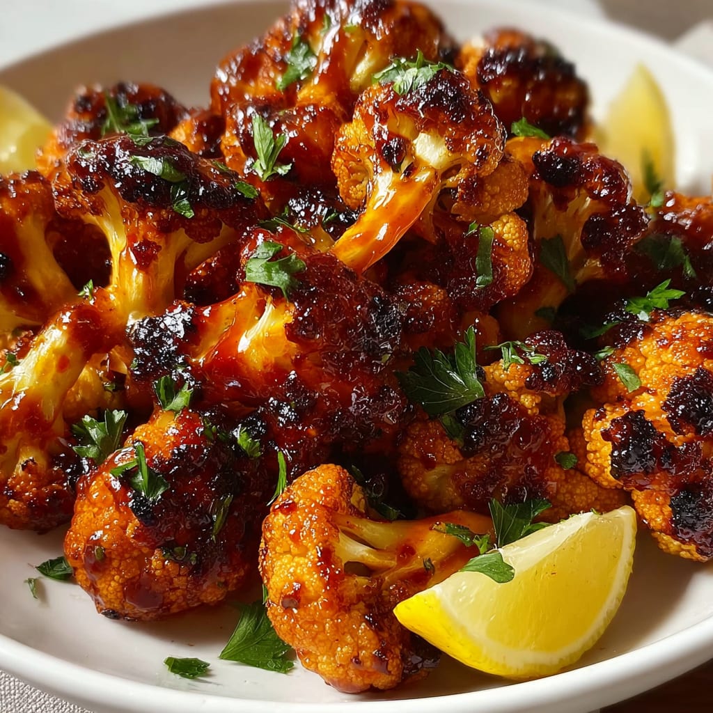 Maple Sriracha Cauliflower Bliss