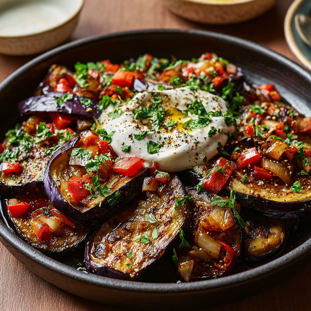 Mediterranean Roasted Eggplant