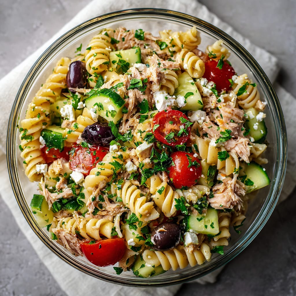 Mediterranean Tuna Salad