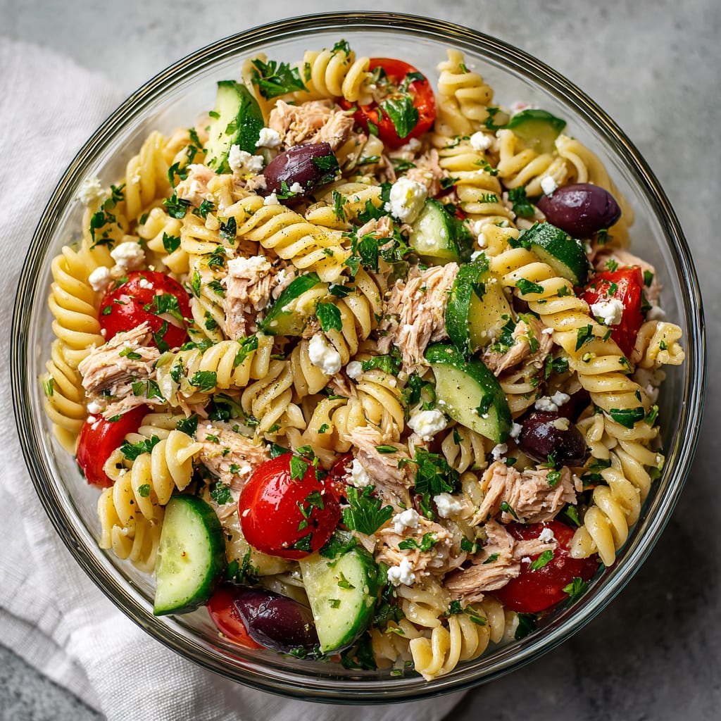 Mediterranean Tuna Salad