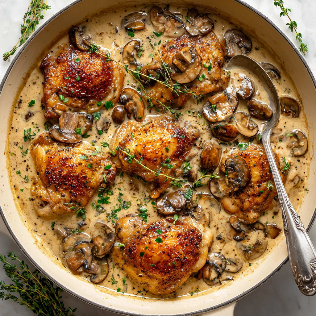 Mushroom Chicken