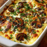 Mushroom Polenta Casserole