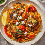 One Pan Chicken Orzo