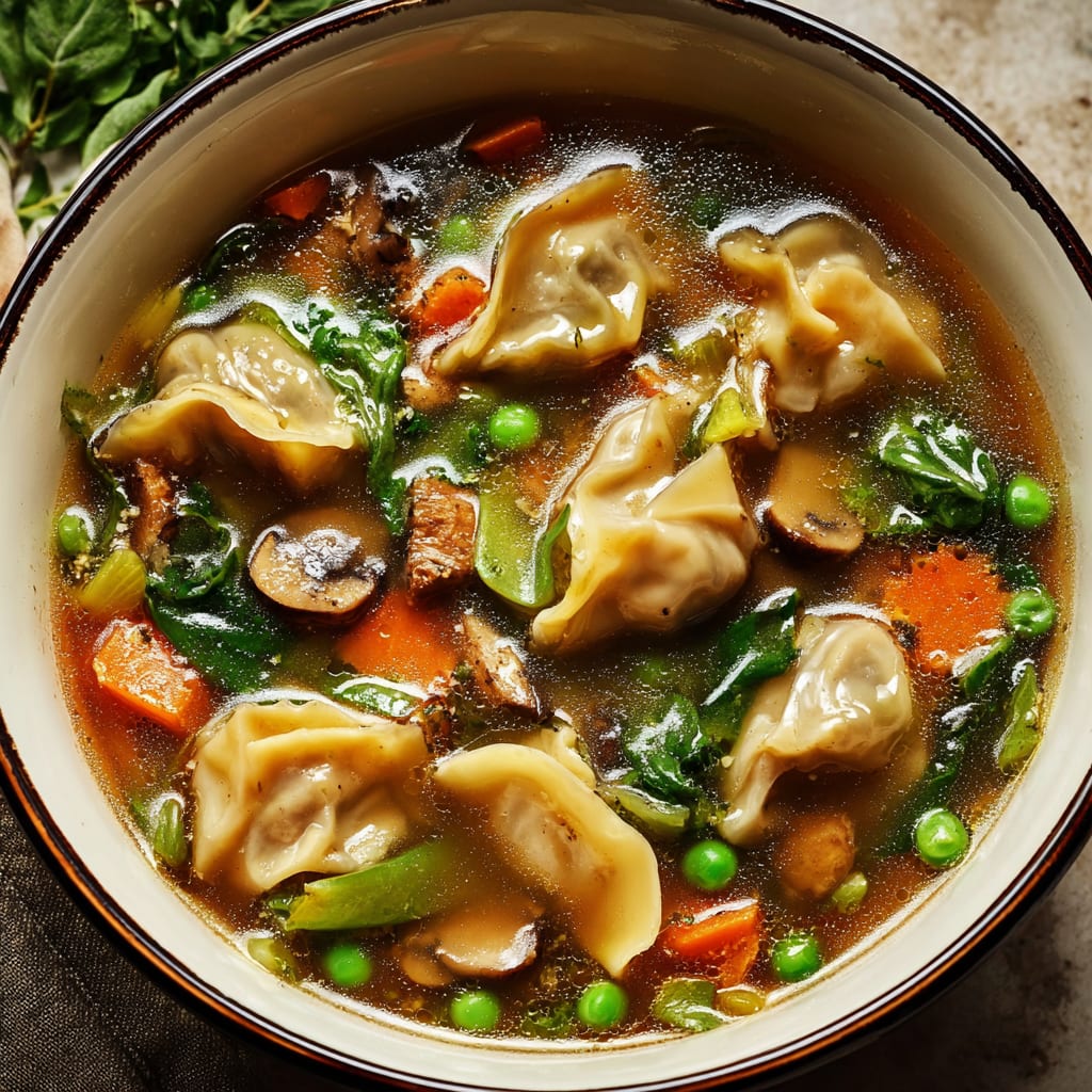 Potsticker Soup Recipe