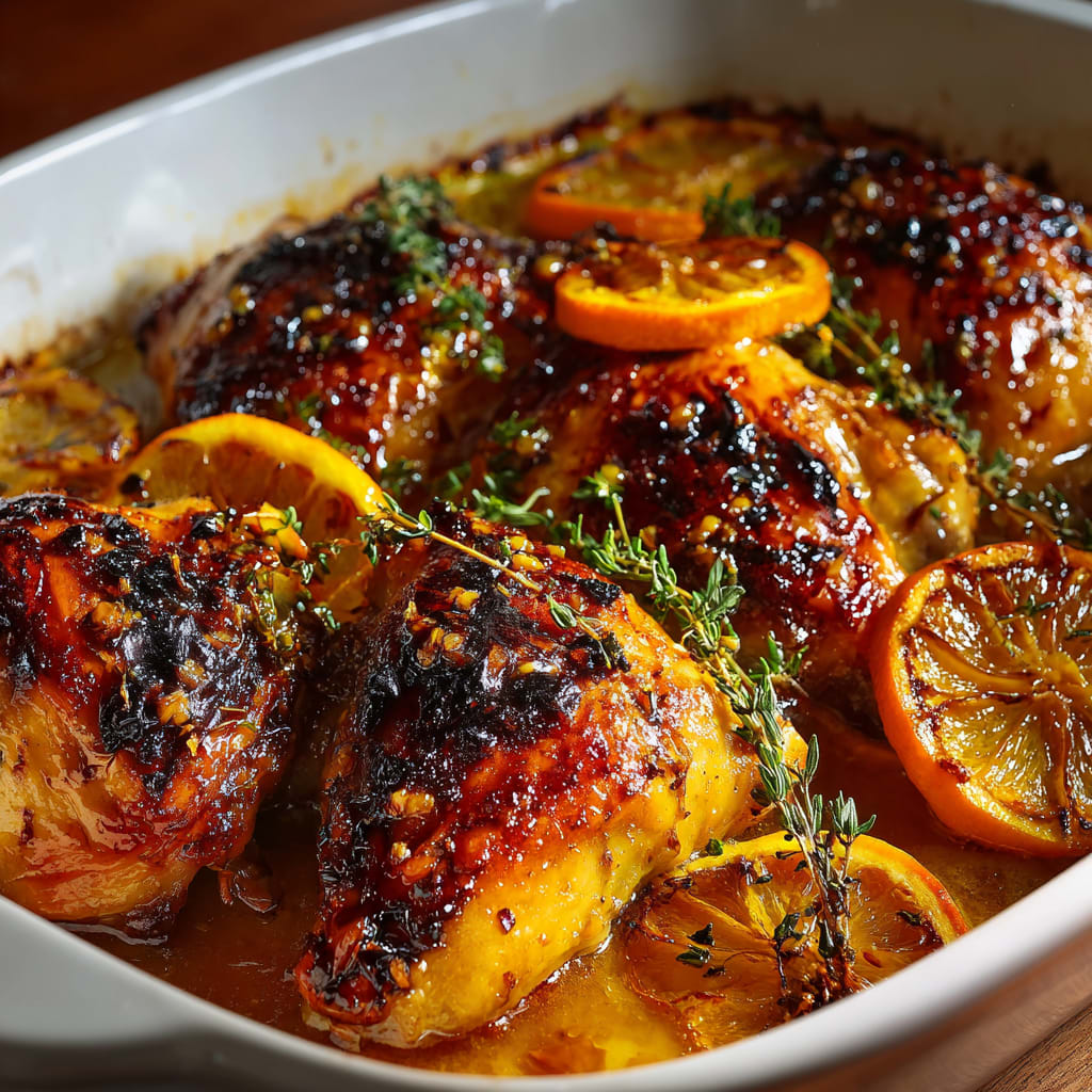 Roasted Orange Chicken