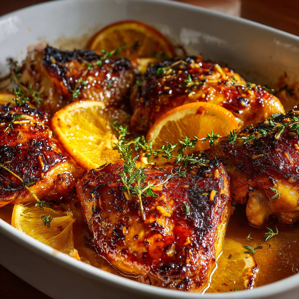 Roasted Orange Chicken
