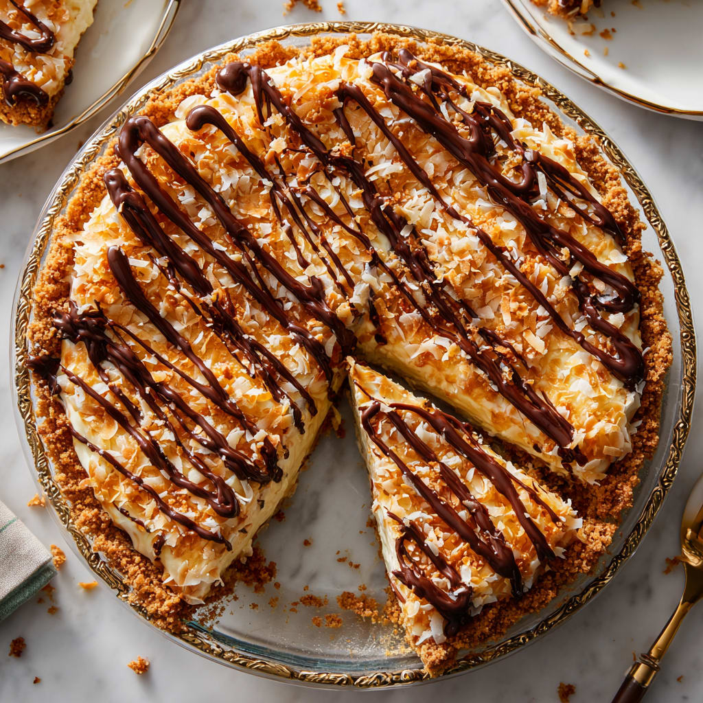 Samoas Cookie Pie