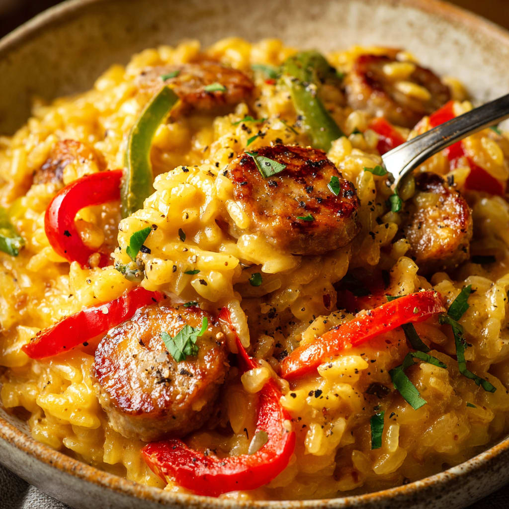 Sausage and Rice