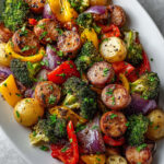 Sheet Pan Chicken Sausage and Veggies