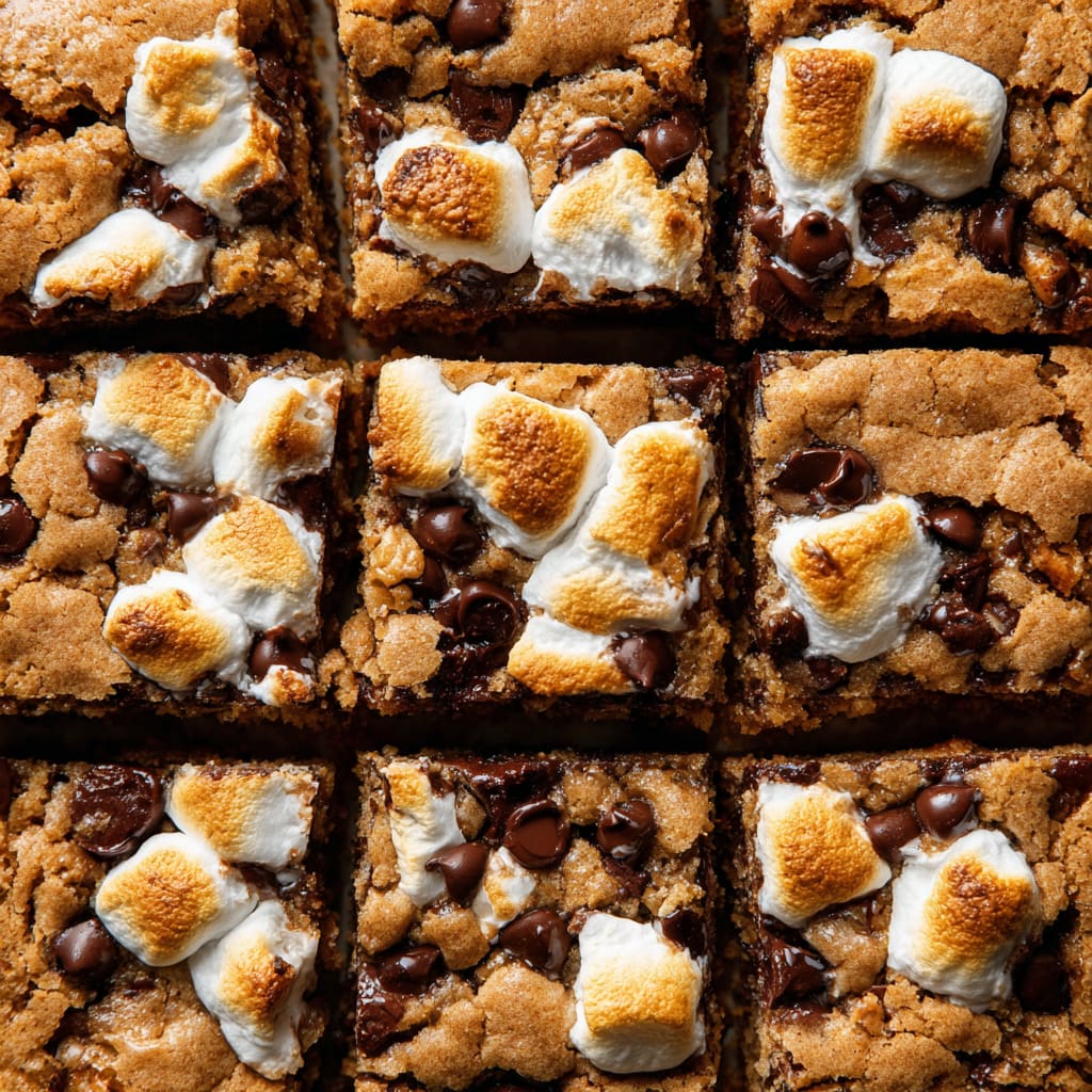Smores Cookie Bars