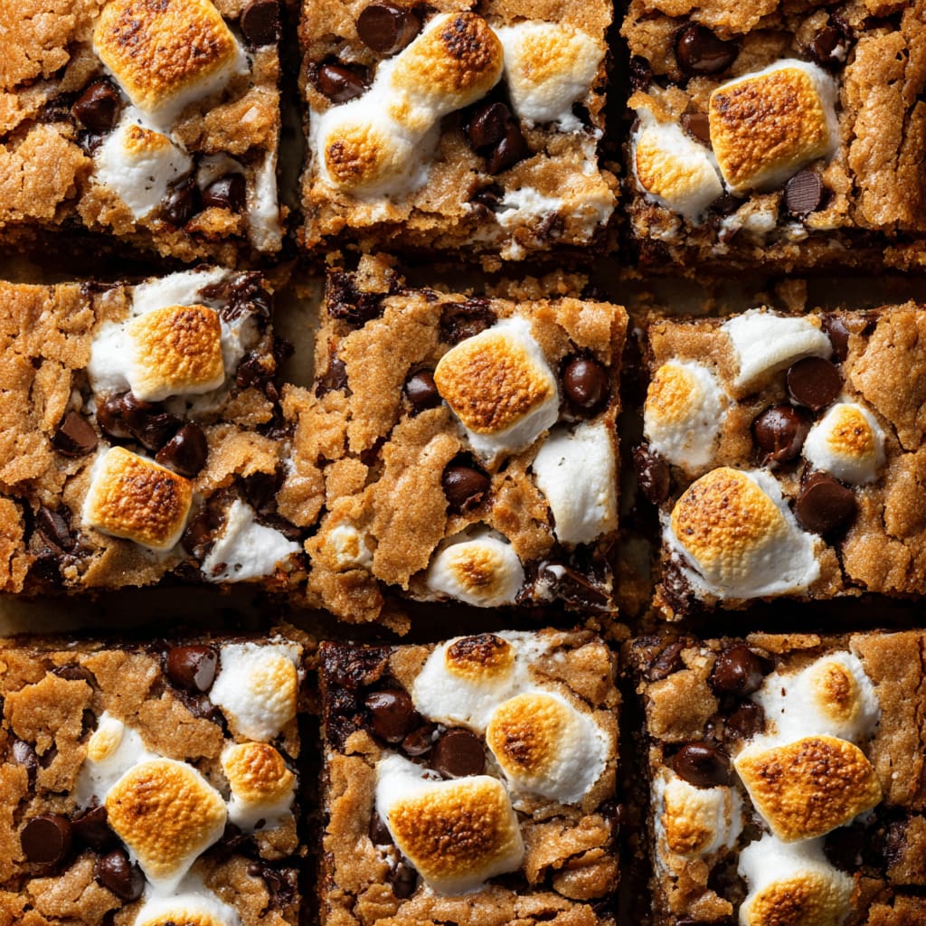 Smores Cookie Bars