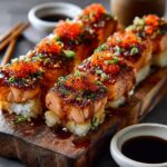 Spicy Salmon Sushi Bake Recipe