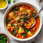 Spicy Sausage Potato Soup