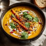 Spicy Sesame Carrot Soup