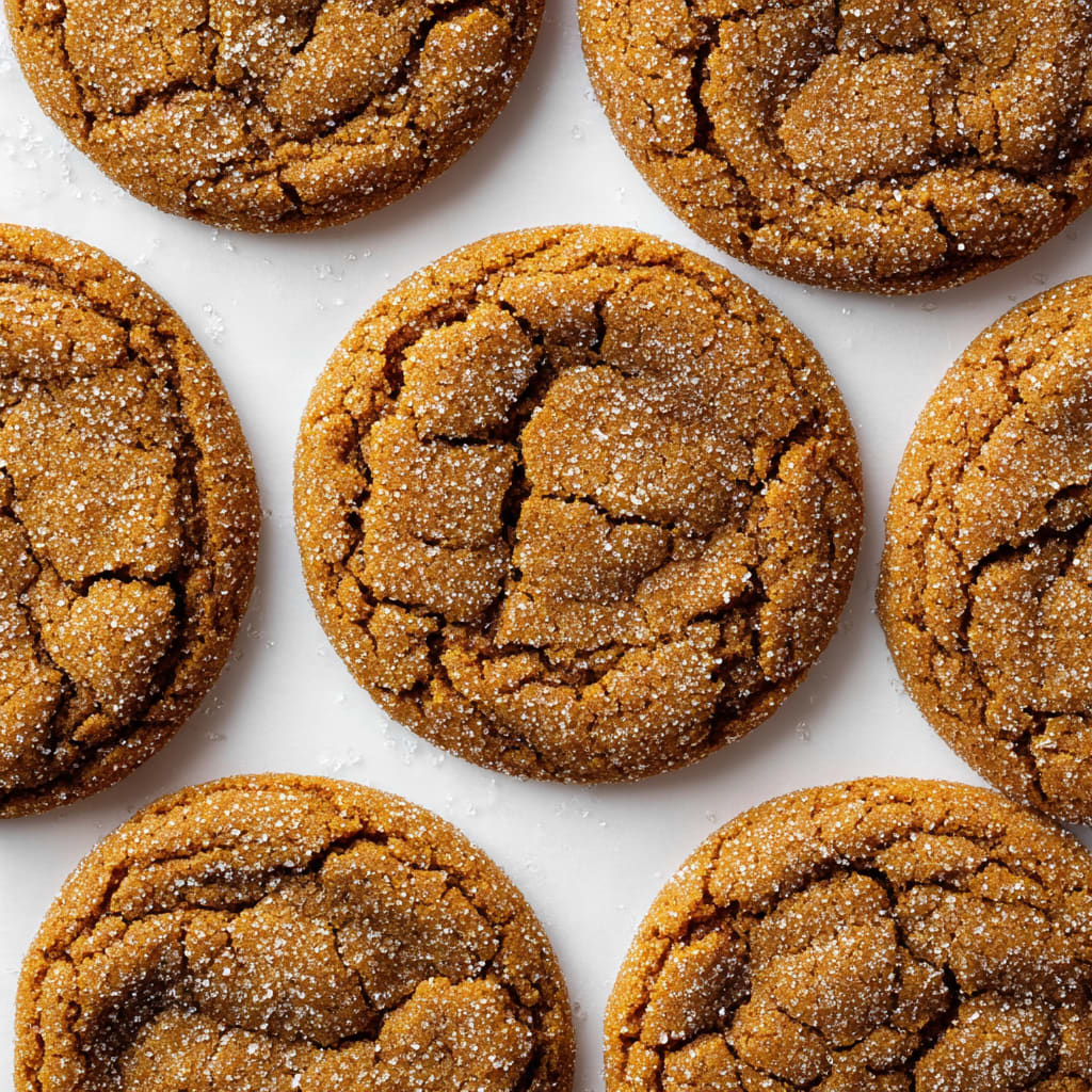 Super Soft Molasses Cookies