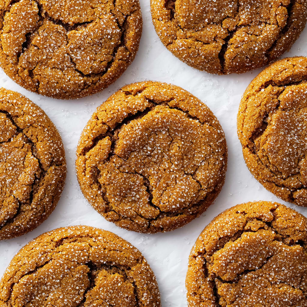 Super Soft Molasses Cookies