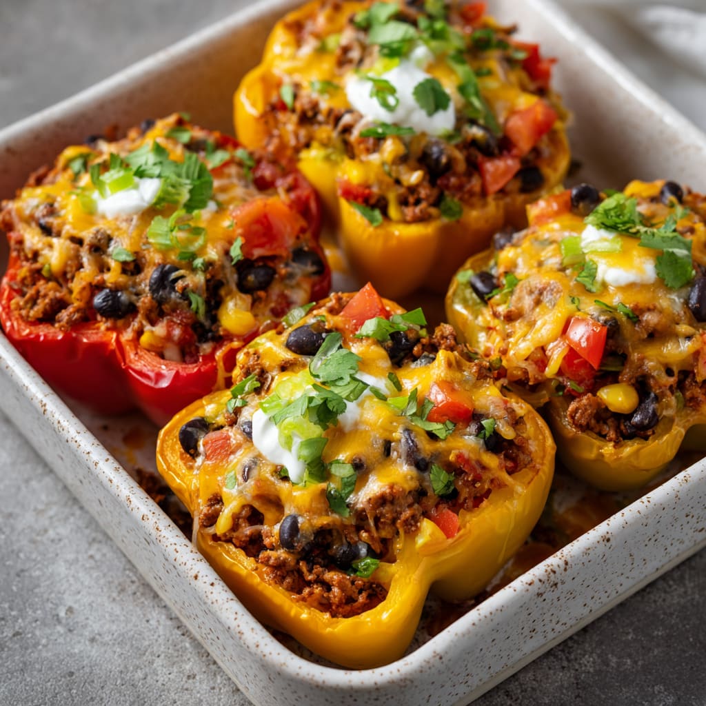 Taco Stuffed Peppers