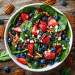 15-Minute Strawberry Spinach Salad