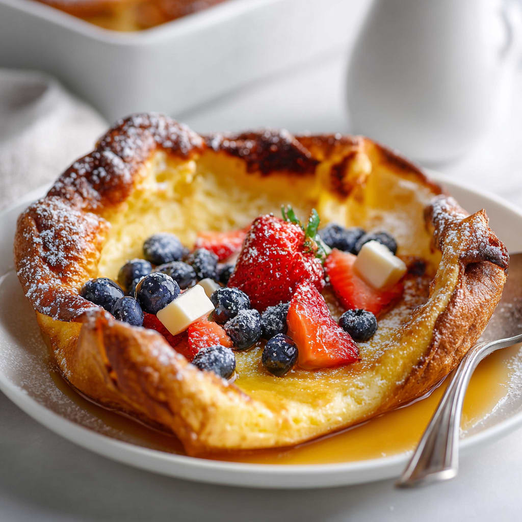 Baked German Pancake