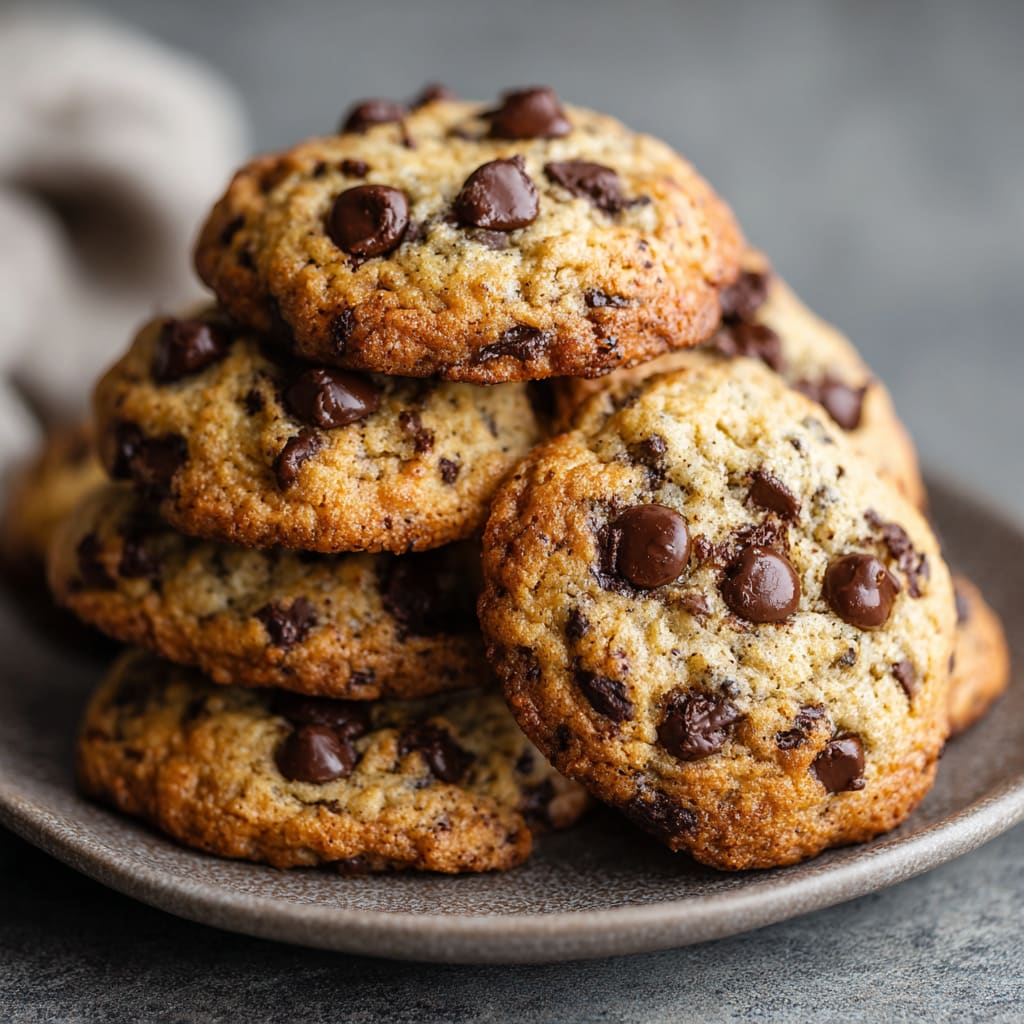 Banana Bread Chocolate Chip Cookies