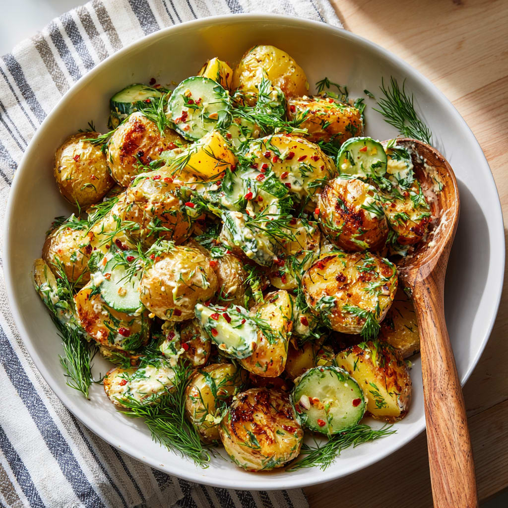 Best Roasted Potato Salad