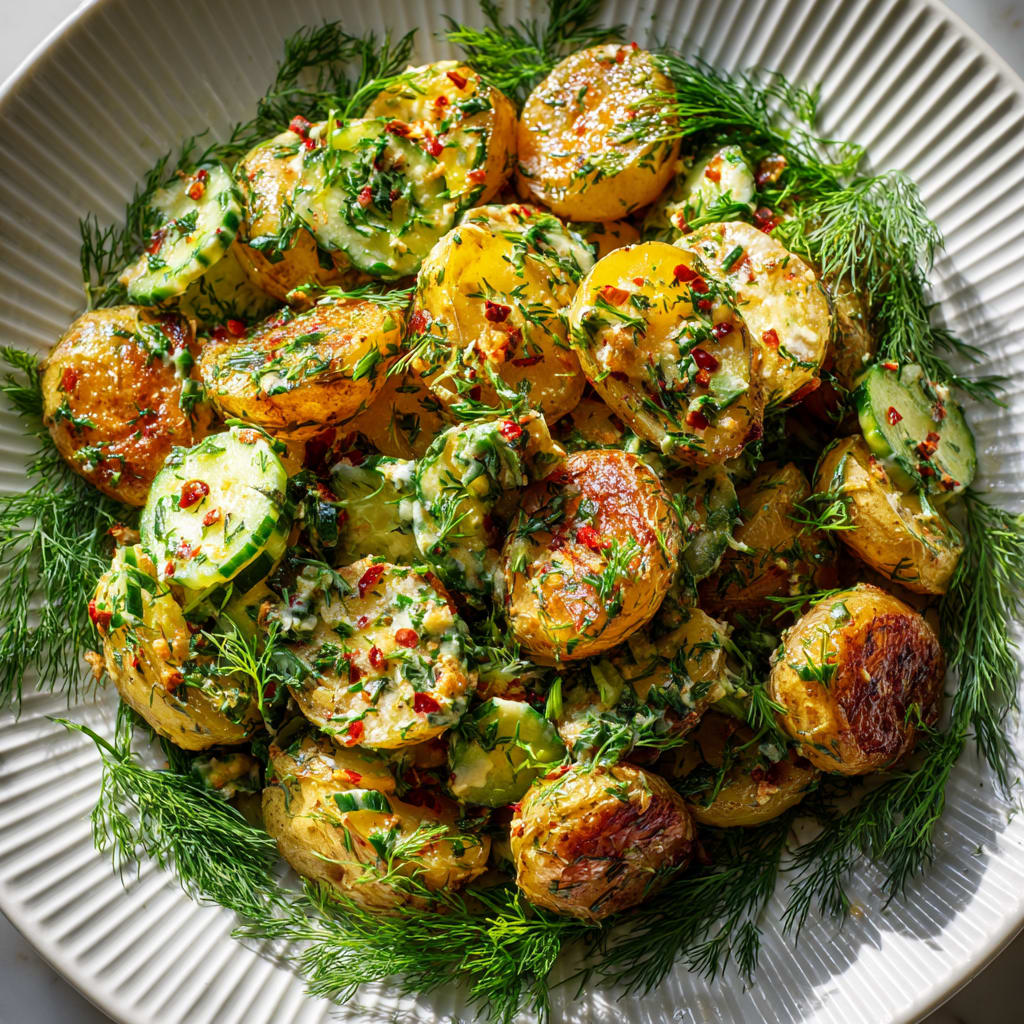 Best Roasted Potato Salad