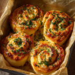 Buttery cheese Garlic Rolls