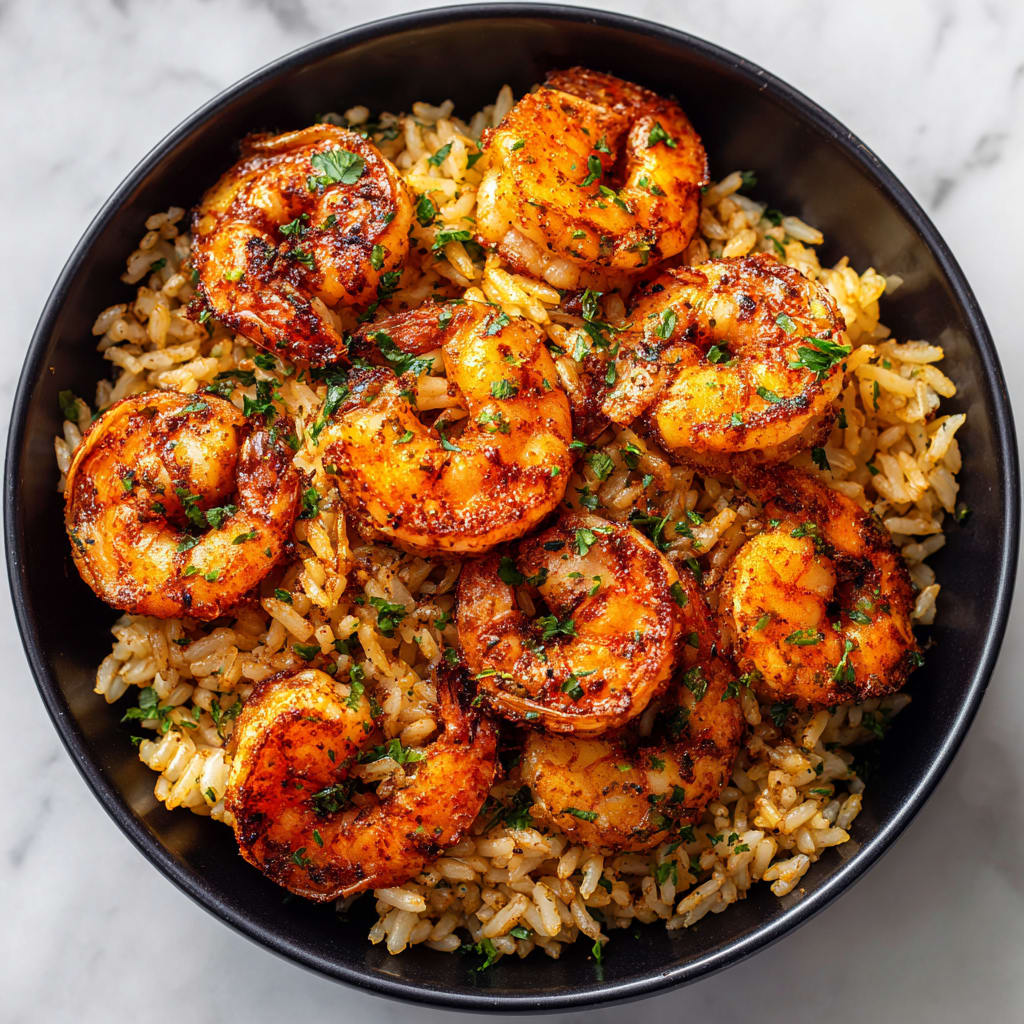 Cajun Shrimp and Rice Skillet
