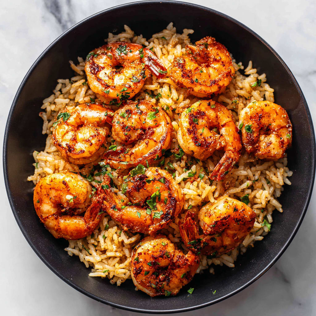Cajun Shrimp and Rice Skillet