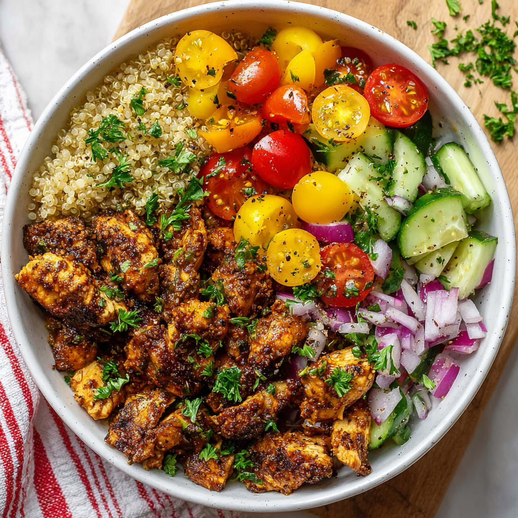 Chicken Shawarma Bowls