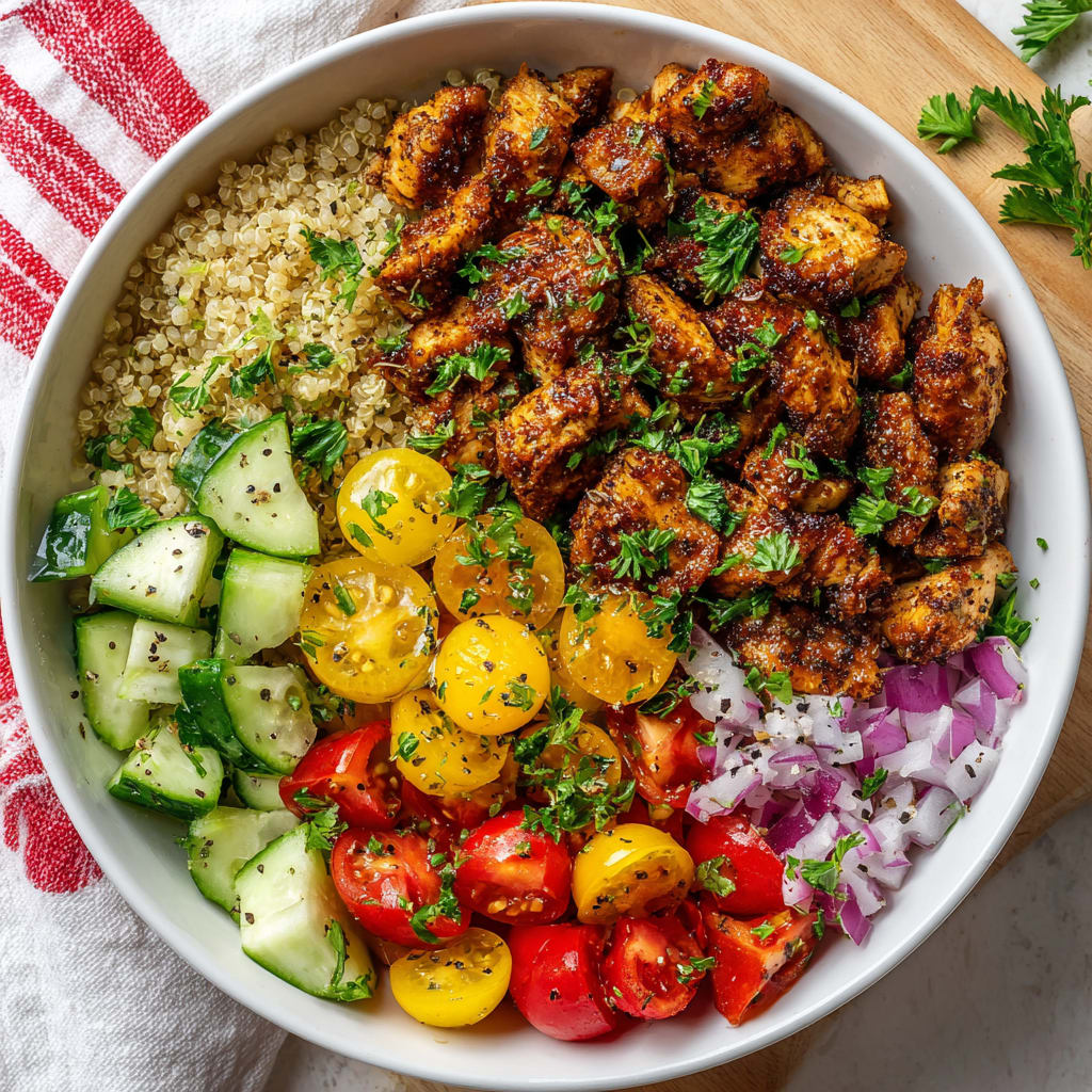 Chicken Shawarma Bowls