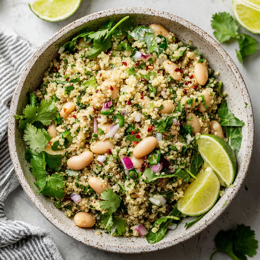 Cilantro Lime Quinoa Salad