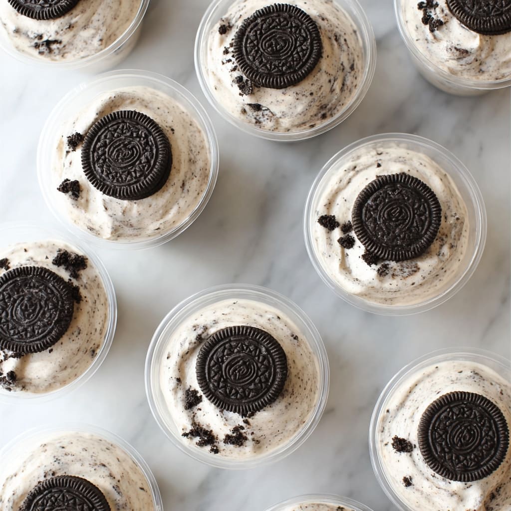 Cookies and Cream Dessert Cups