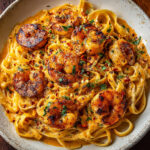Creamy Cajun Shrimp Pasta