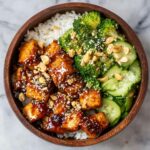 Crispy Bang Bang Salmon Bites Bowls