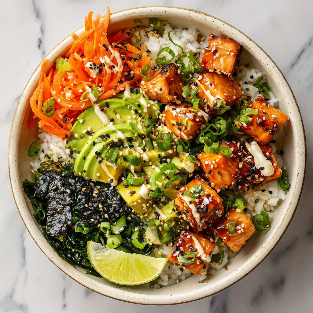 Crispy Salmon Bowls Recipe