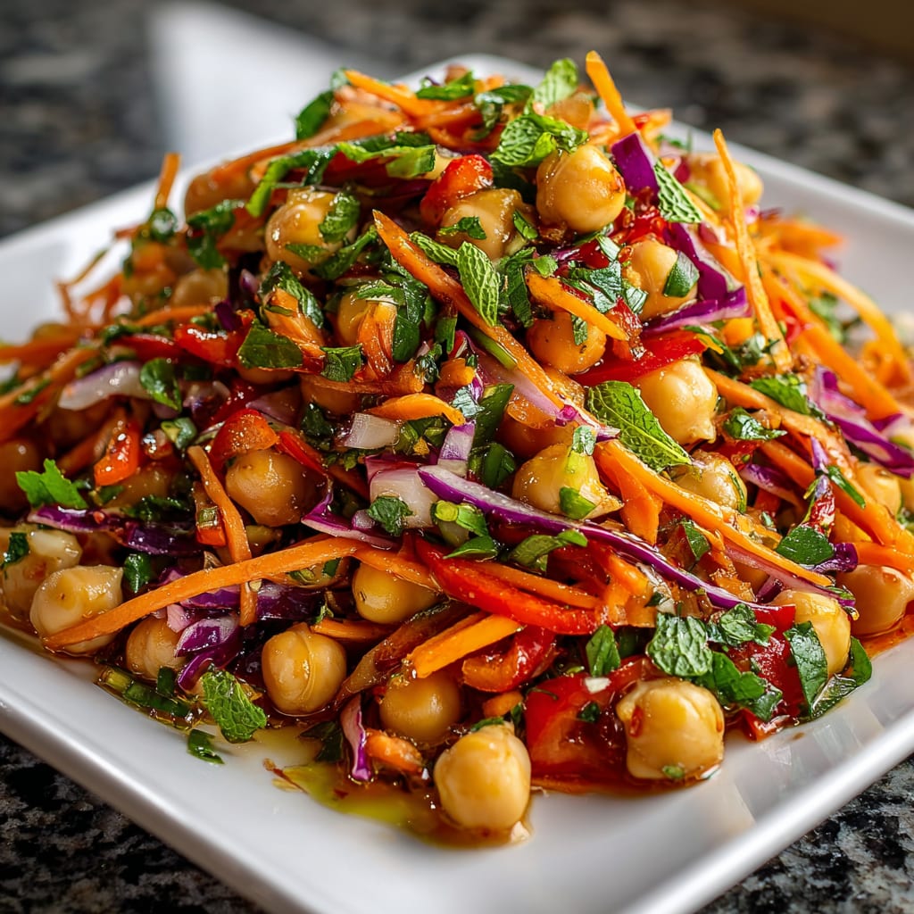 Crunchy Thai Chickpea Salad
