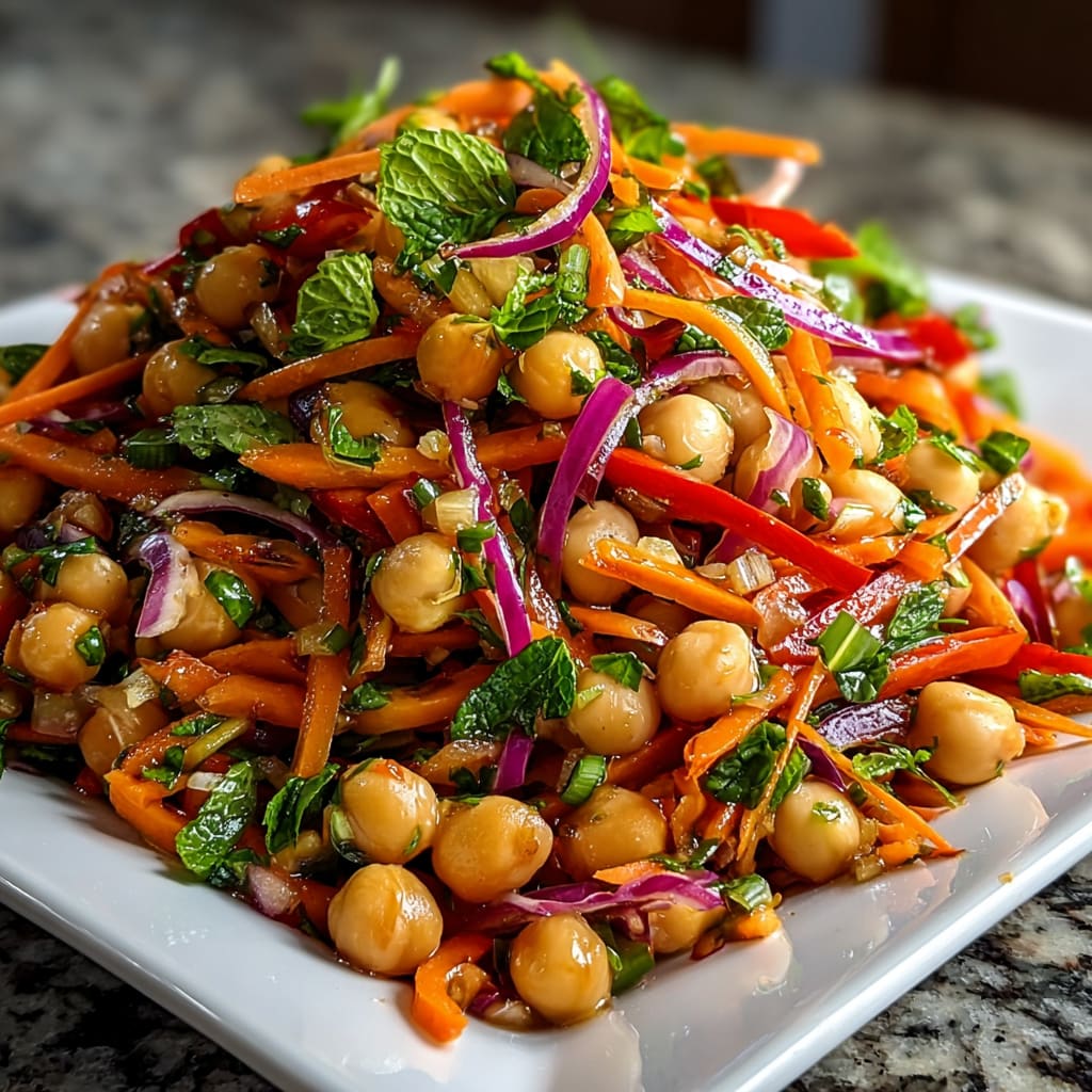 Crunchy Thai Chickpea Salad