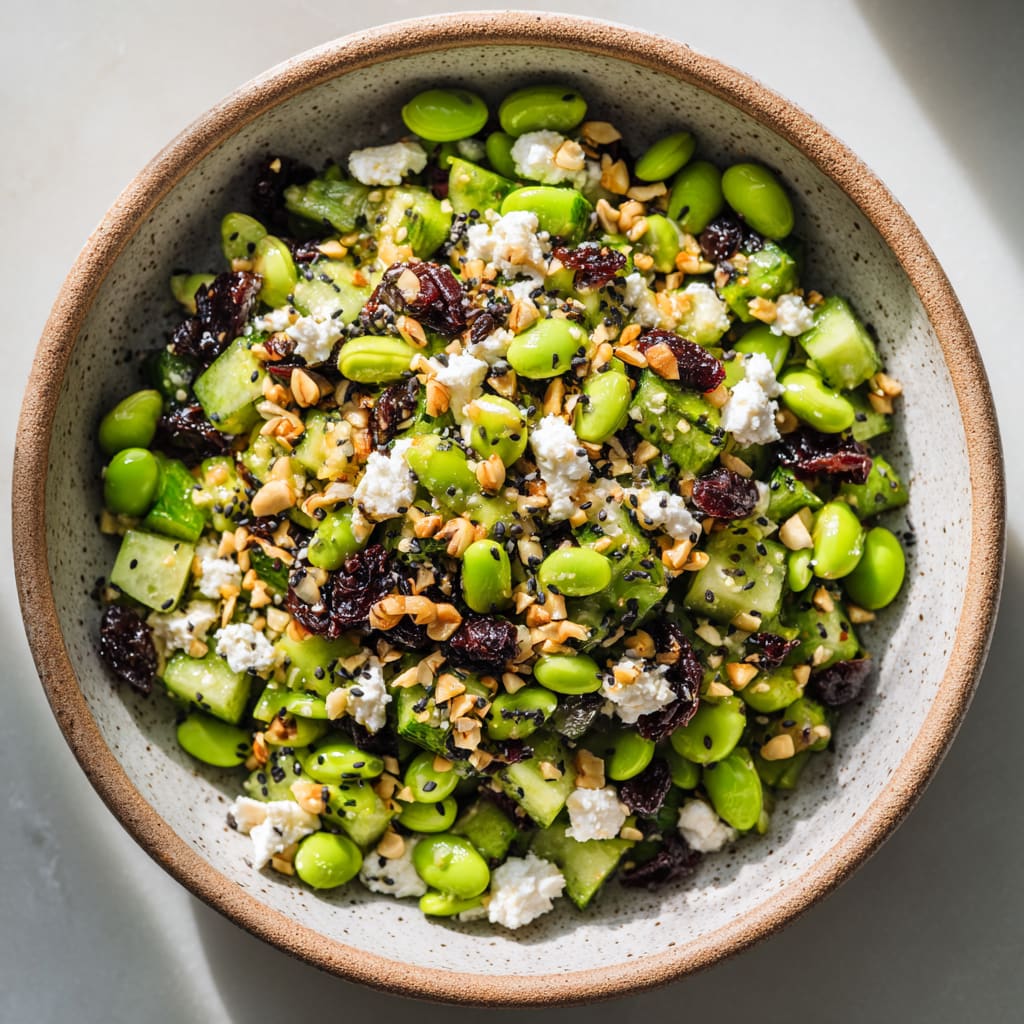 Cucumber Edamame Salad