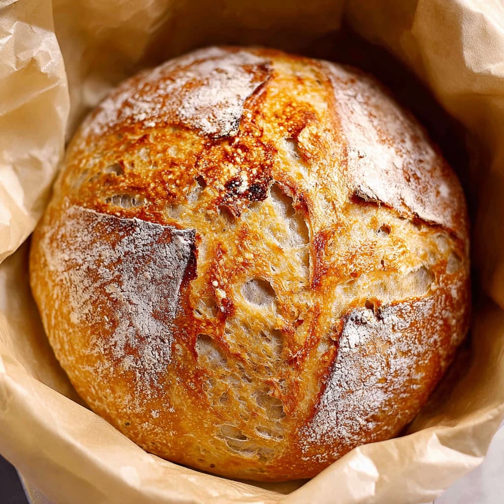 Dutch Oven No Knead Bread