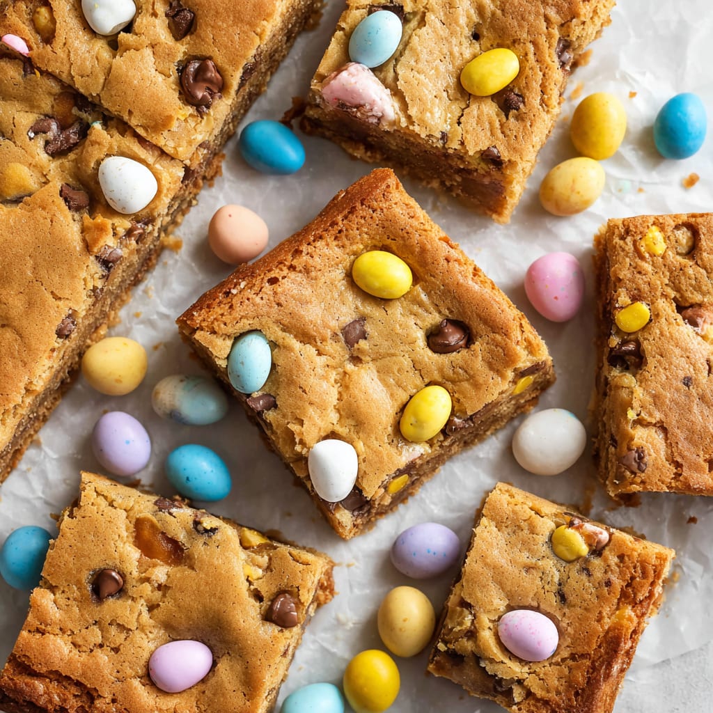 Easter Cadbury Mini Egg Blondies