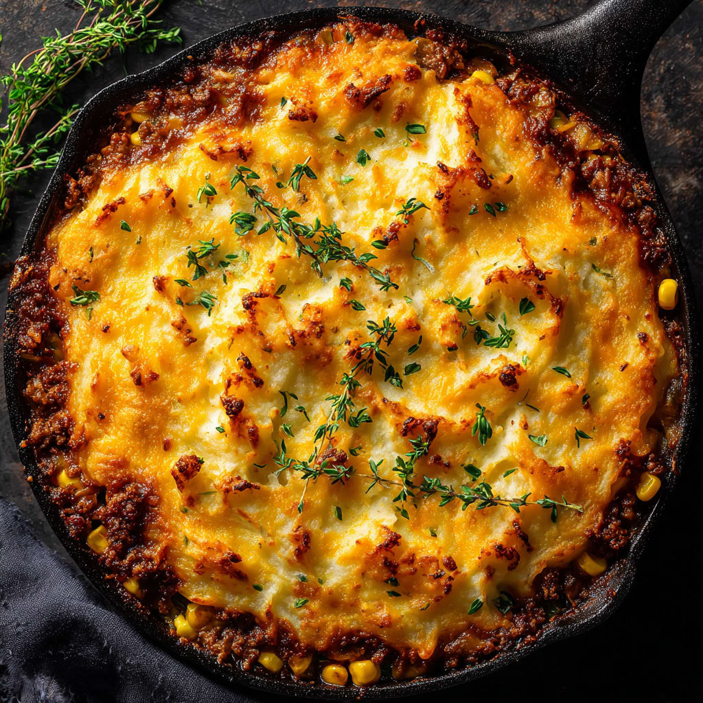 Easy Ground Turkey Shepherd's Pie