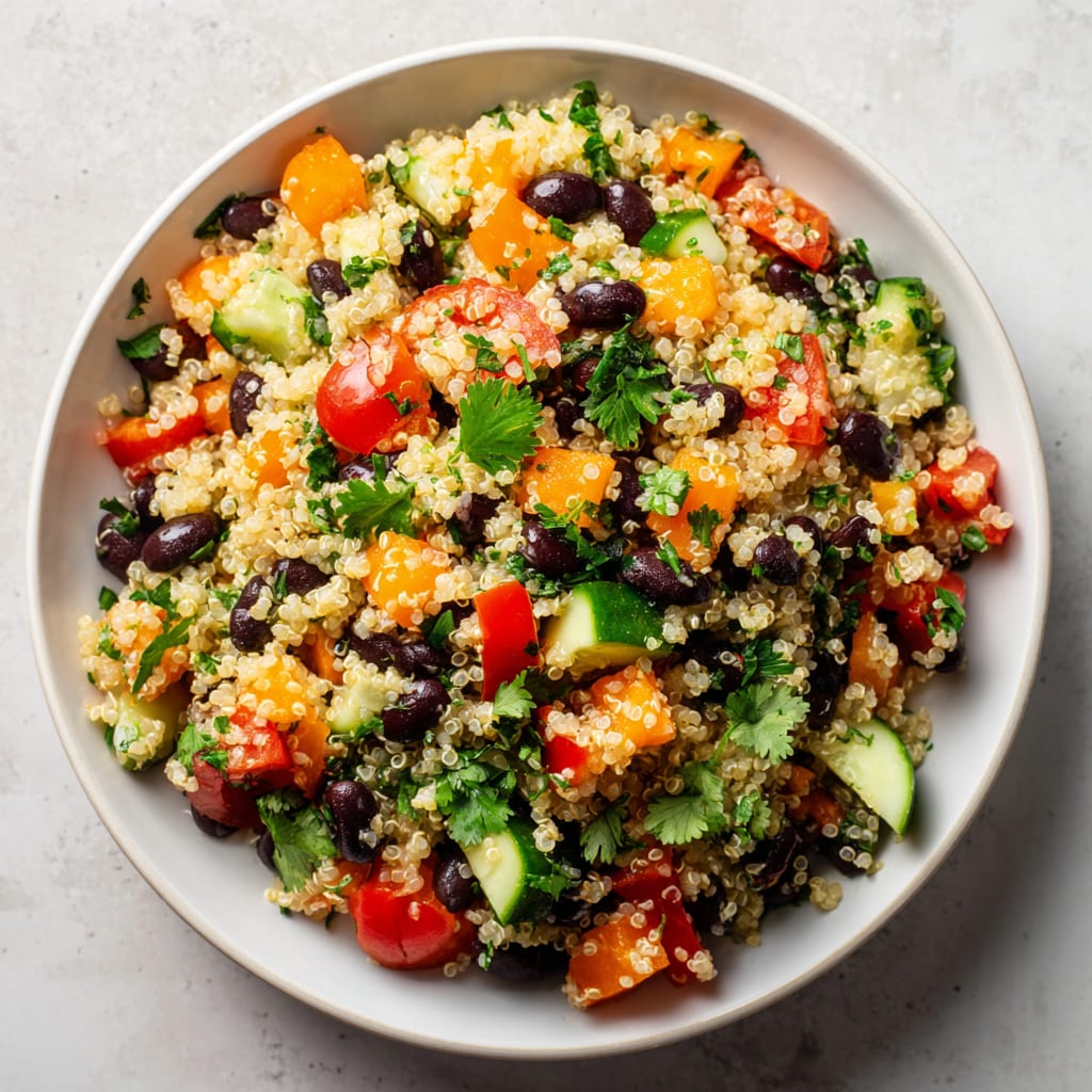 Easy Quinoa Black Bean Salad