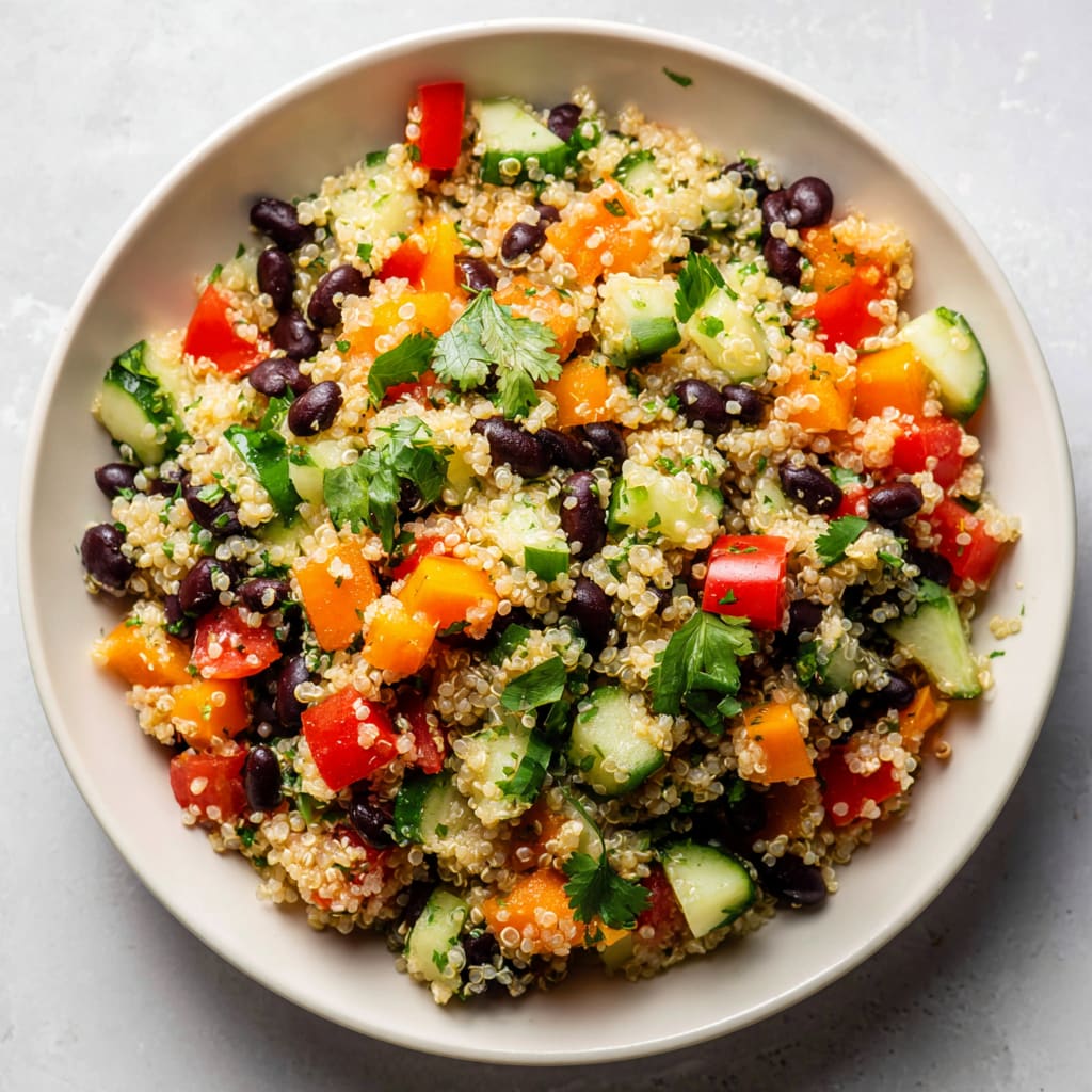 Easy Quinoa Black Bean Salad