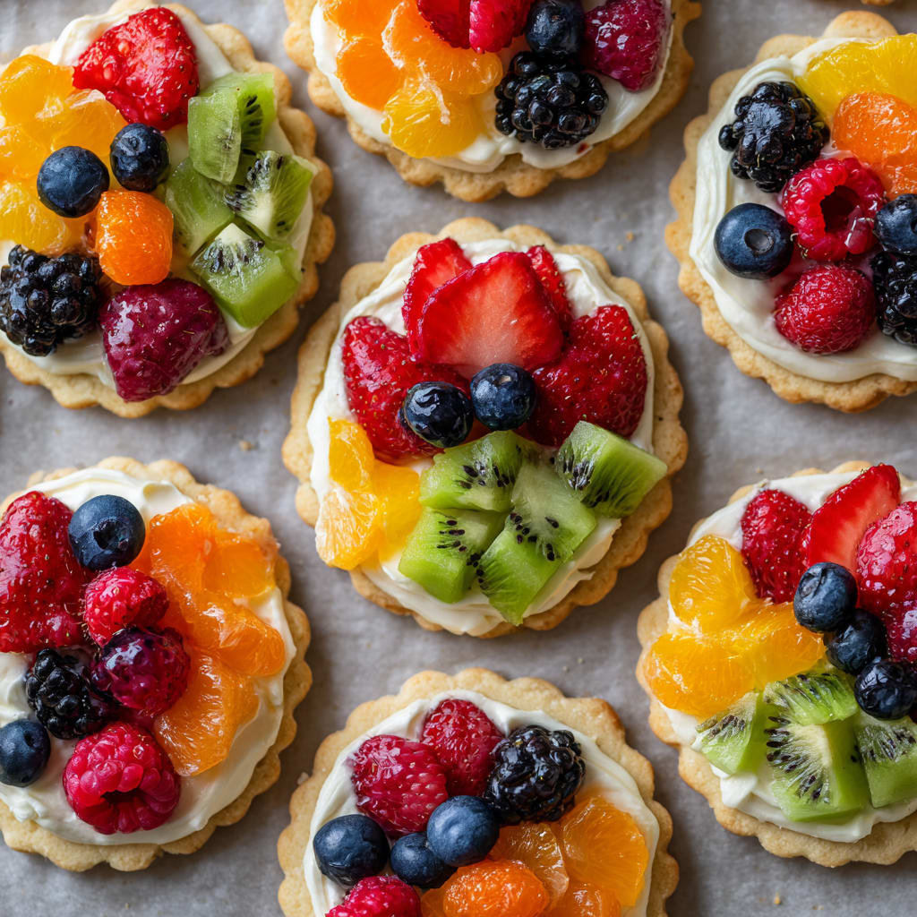Fruit Pizza Cookies