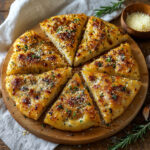 Garlic Parmesan Focaccia Bread